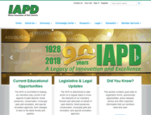 Tablet Screenshot of ilparks.org